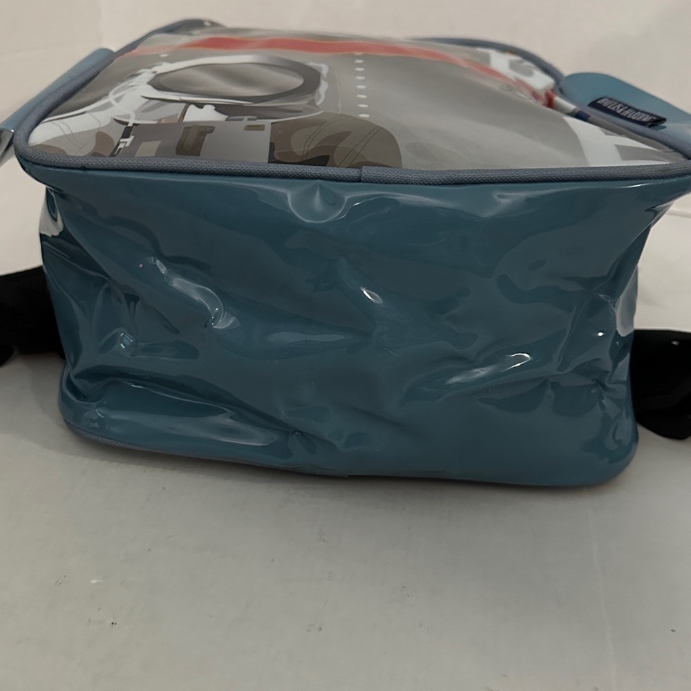 Baylis & Harding England Space Themed Silver Backpack EUC - Picture 8 of 12